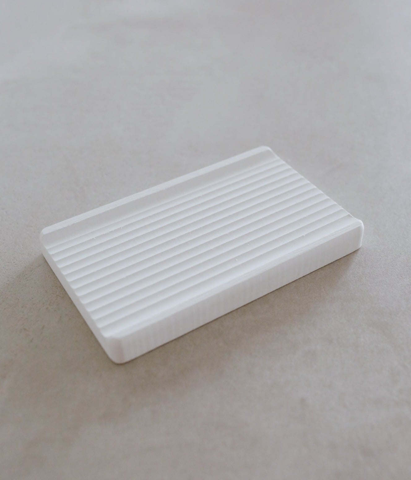 A close up photo of the Soap Dish