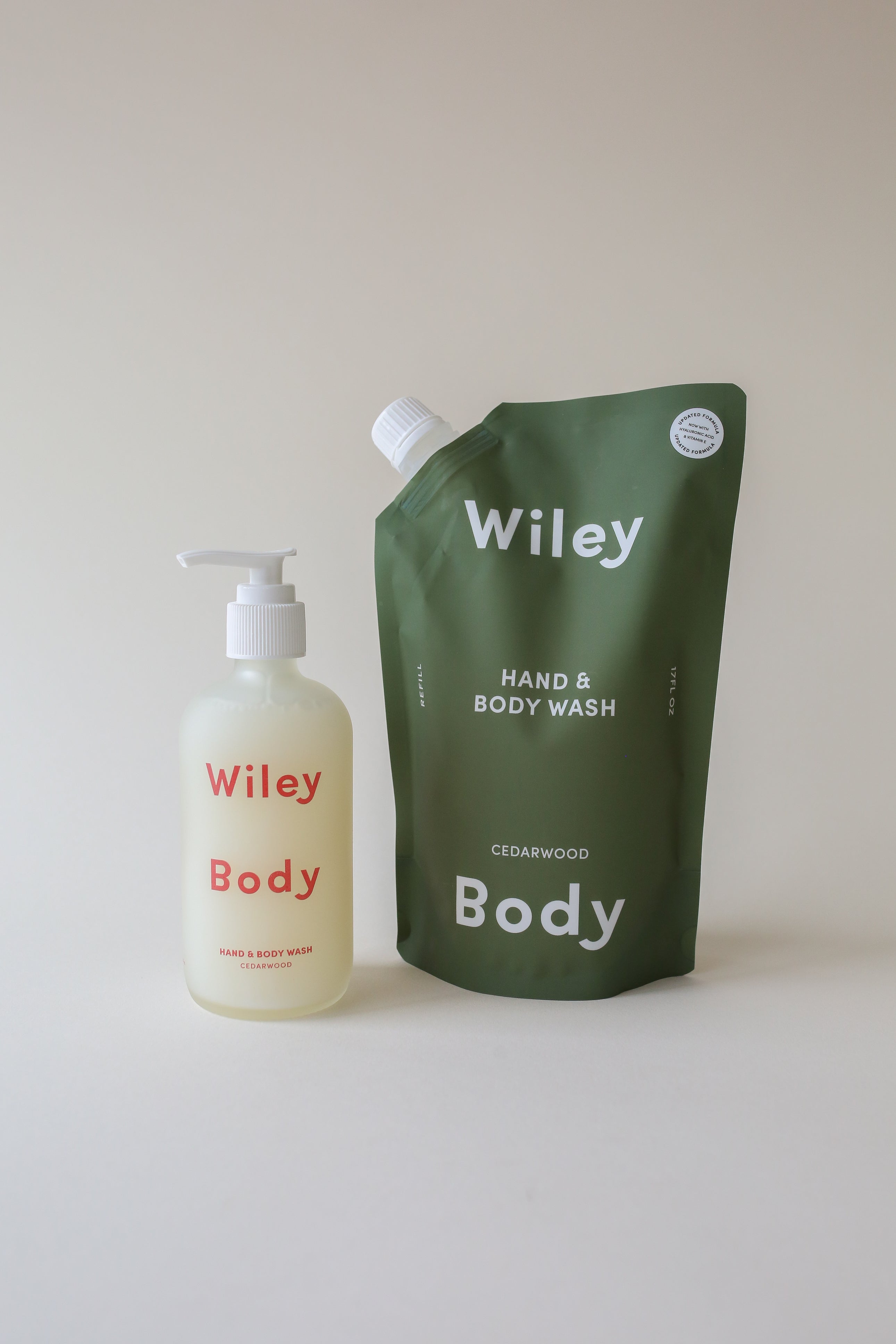 The Hand & Body Wash Refill Set